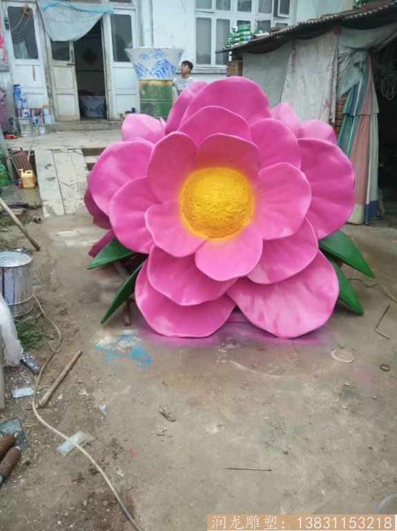 玻璃钢仿真花朵雕塑2 玻璃钢仿真花朵雕塑2
